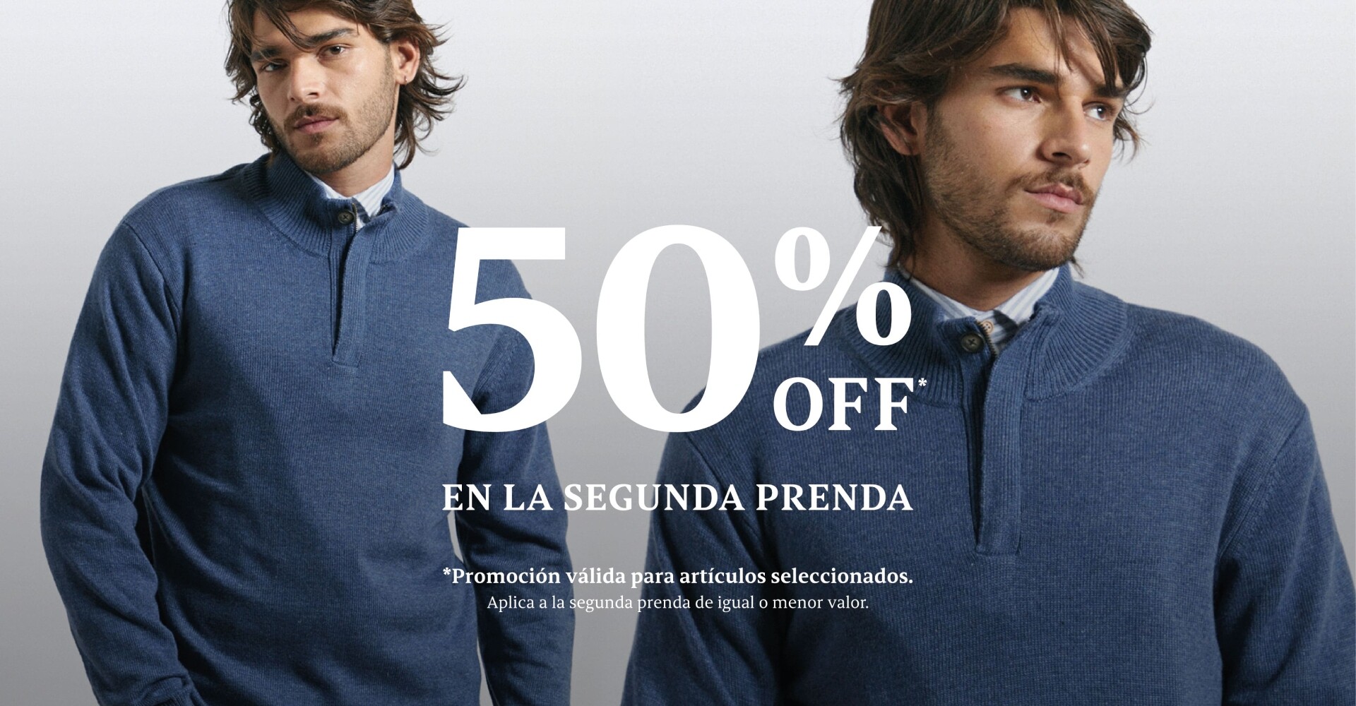 Segunda al 50% OFF | Seleccionados