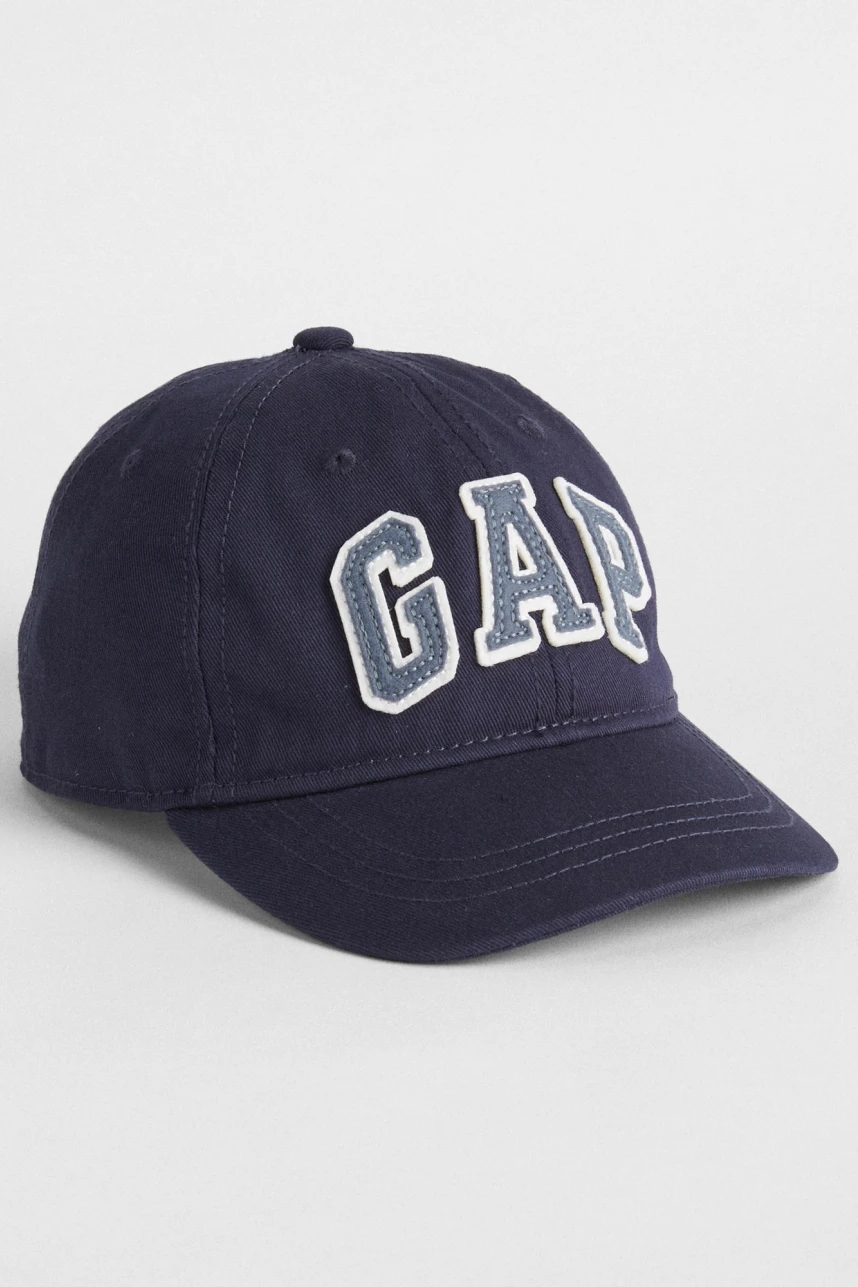 Gorro Logo Gap Con Visera Logo Toddler Niño Vintage Navy