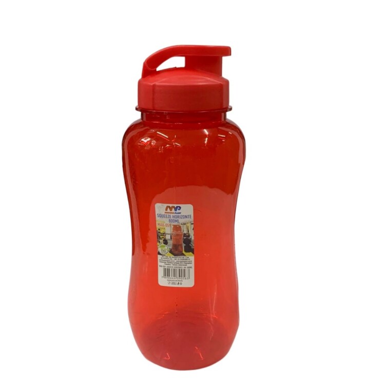 BOTELLA HORIZONTE 800 ML MAX-059 ROJO