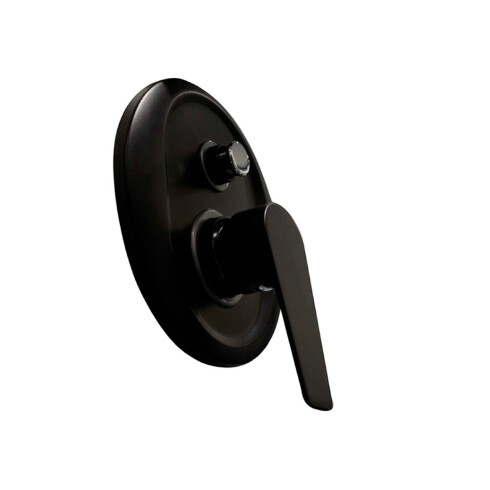 MEZCLADORA DUCHA EMPOTRADA MONOCOMANDO NEGRO MATE SPRINT NEGRO
