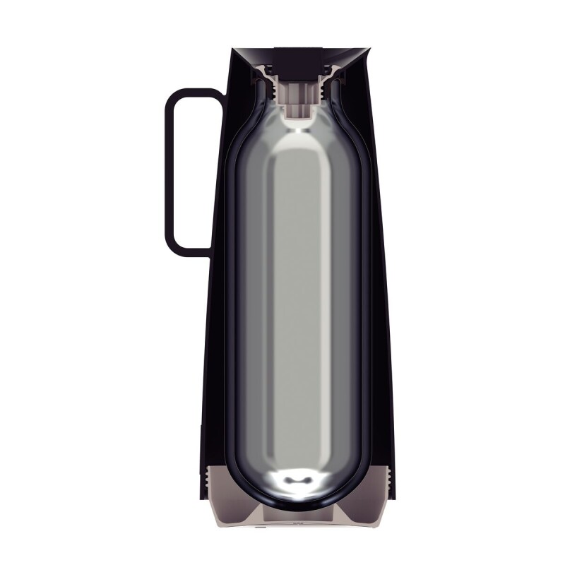 Jarra Termica 1 LT Negra Exata - 61636/103 Jarra Termica 1 LT Negra Exata - 61636/103