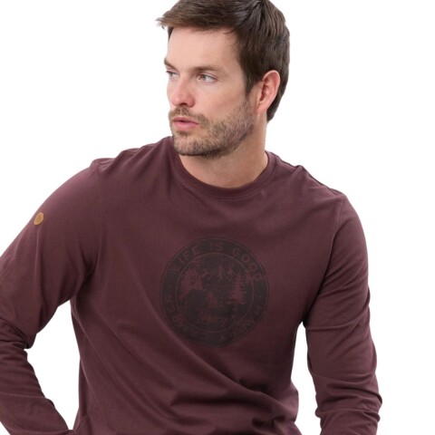T-SHIRT XS-3XL BORDO