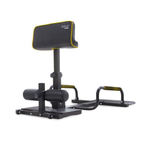 Banco multifuncion sentadillas y abdominales MS-500 Amarillo