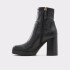 SERAPHICA DARK BROWN SMOOTH LEATHER BLACK