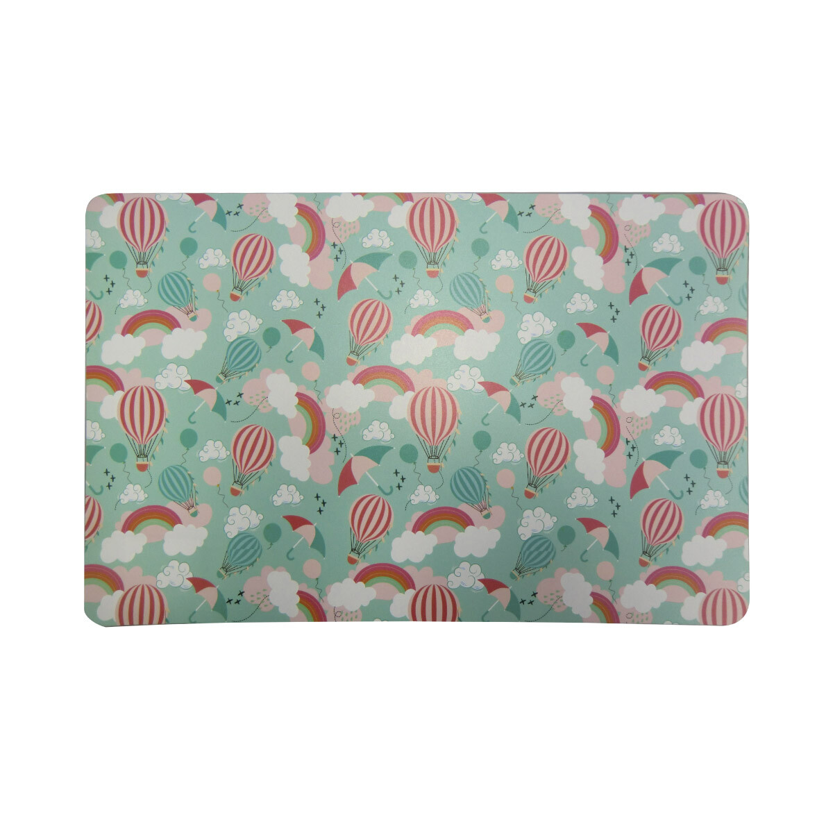 Individual Rectangular Globos Menta 47 x 27 cm 