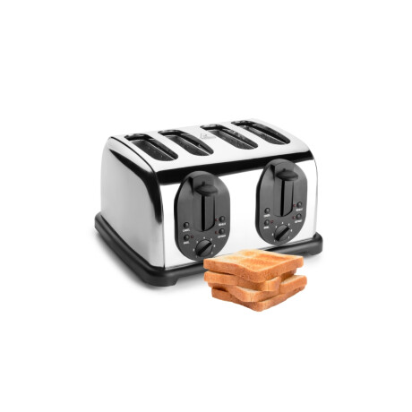 Tostadora de 4 Ranuras de Acero Inoxidable Tostadora de 4 Ranuras de Acero Inoxidable