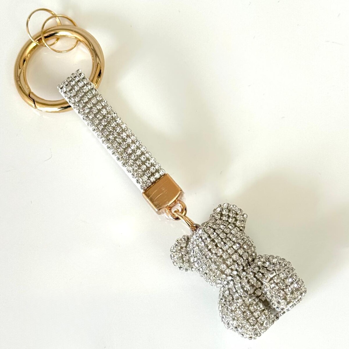 Llaveros Glam Brillo Osito 