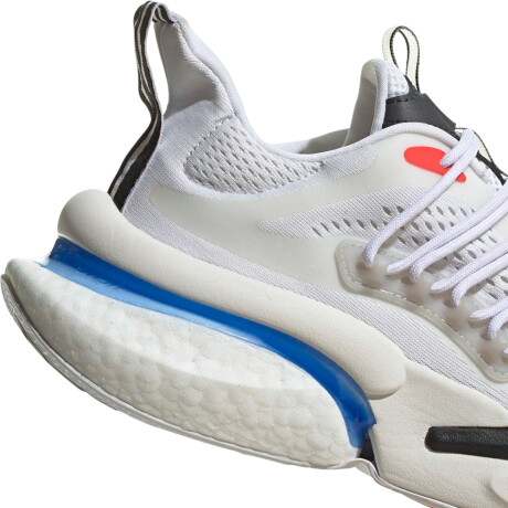 Championes adidas Alphaboost V1 Sustainable Boost Lifestyle Cloud White / Blue Fusion / Bright Red