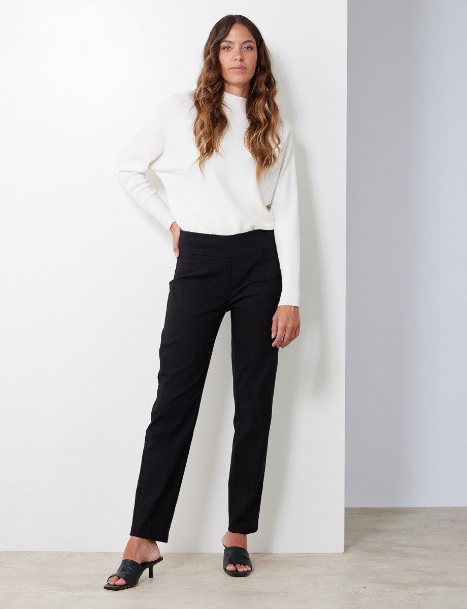 Pantalon Pull On - Negro 