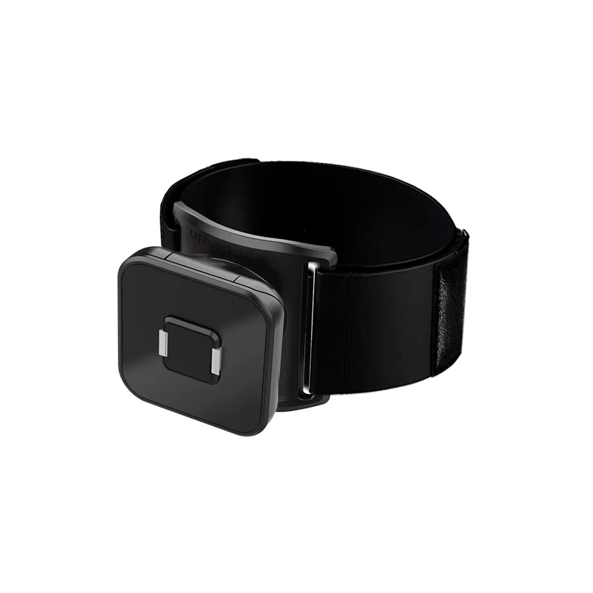 Brazalete deportivo para celulares con iman color negro 