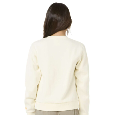 Buzo Rip Curl Island Bliss Art Crew Blanco Beige