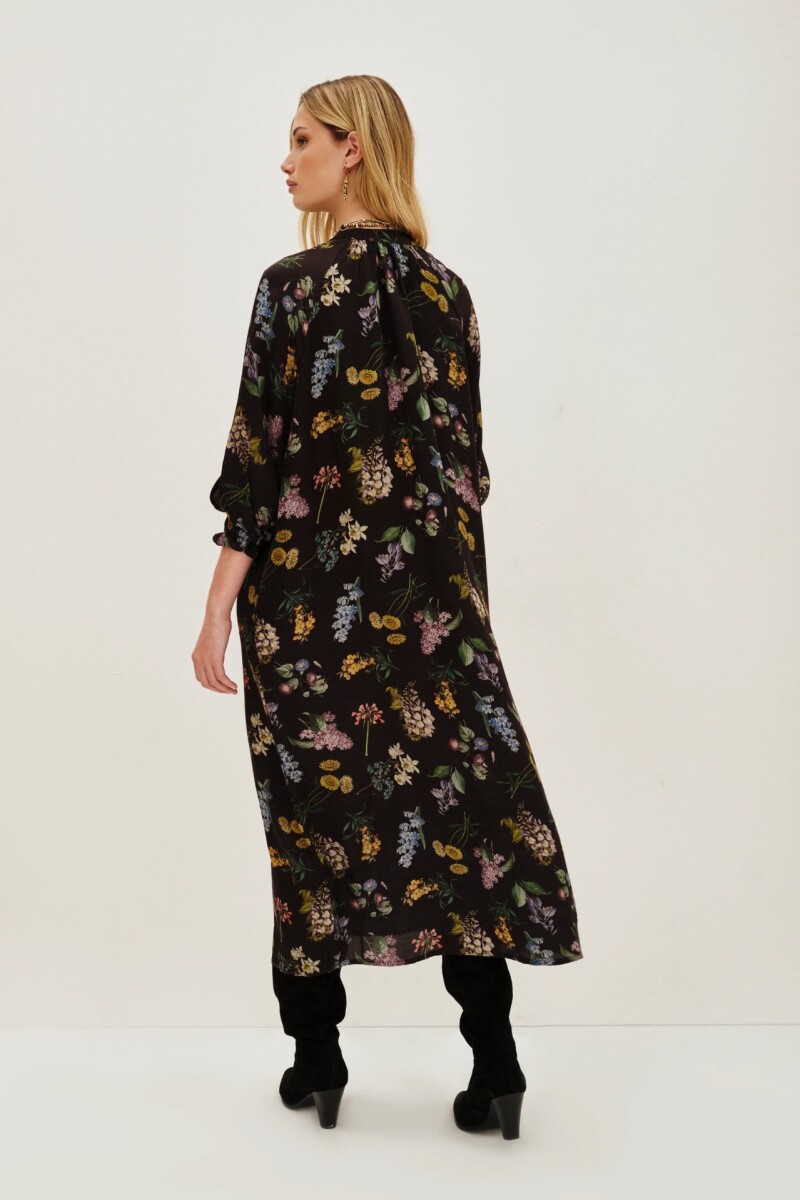 Vestido Camomille Azul Oscuro