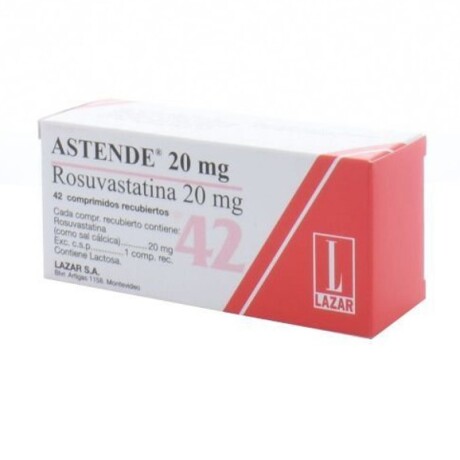 Astende 20mg 42 Comprimidos Astende 20mg 42 Comprimidos