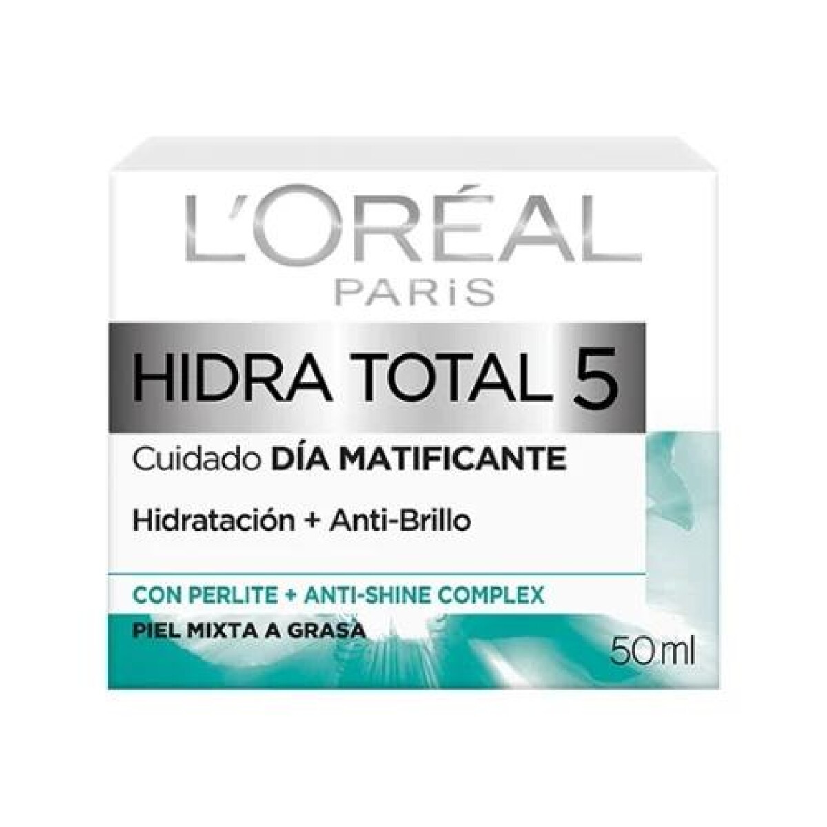 Crema Facial Hidra Total 5 Cuidado Día Matificante 50 mL - L'Oréal 