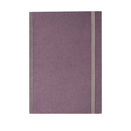 LIBRETA 144 HOJAS PAPEL VIOLETA LINO