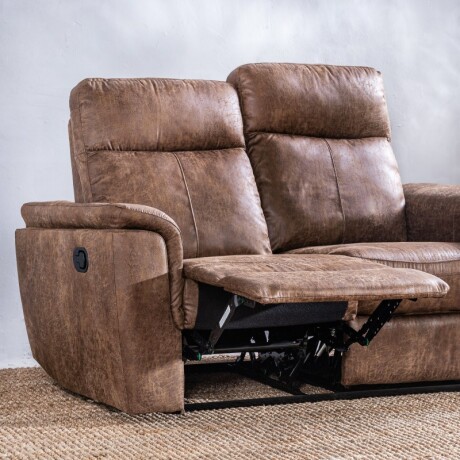 Sillón Reclinable Thomas 2 Cuerpos Choco Chocolate