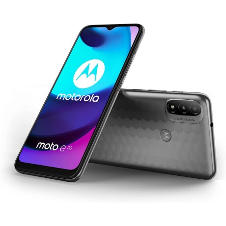 Celular Motorola E20 XT2155-5/DS 32GB Gris G. 001
