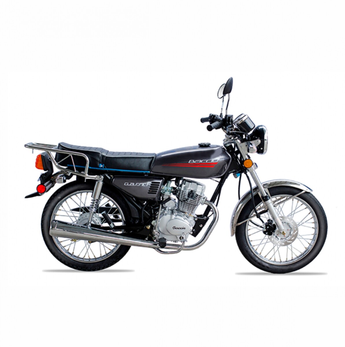 MOTO BACCIO CLASSIC F 125 - GRIS 