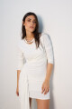 Vestido Stretto Blanco