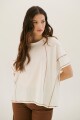 REMERA MACA BLANCO
