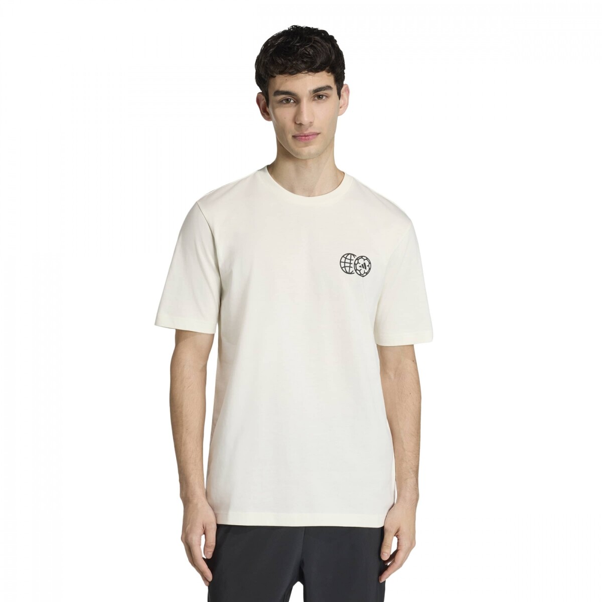 REMERA ADIDAS M HOT NP Hombre KB4938 - Blanco 