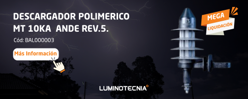 DESCARGADOR POLIMERICO