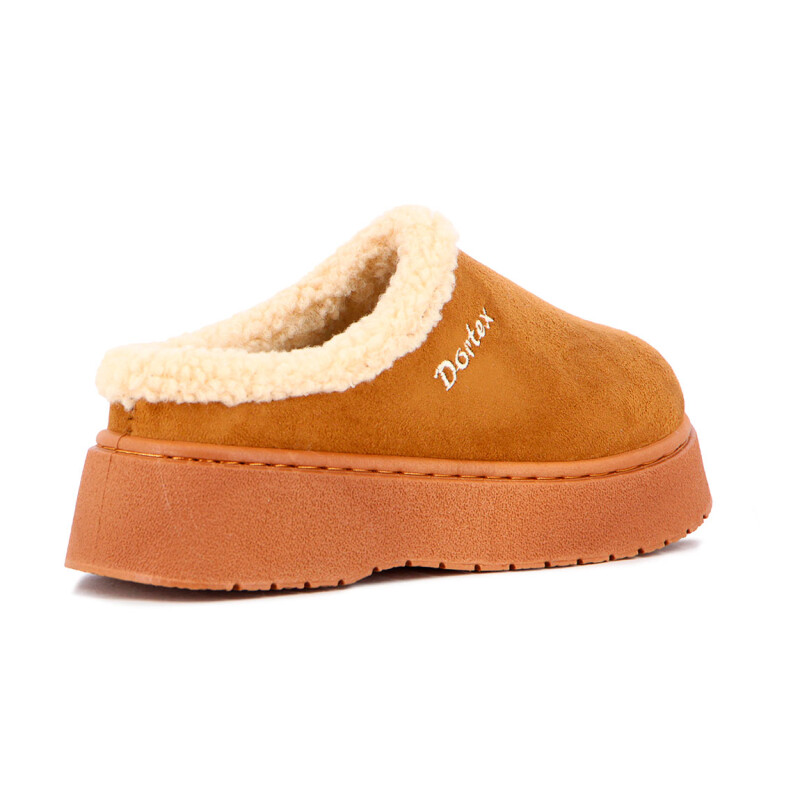 Zueco Dortex Mujer Camel