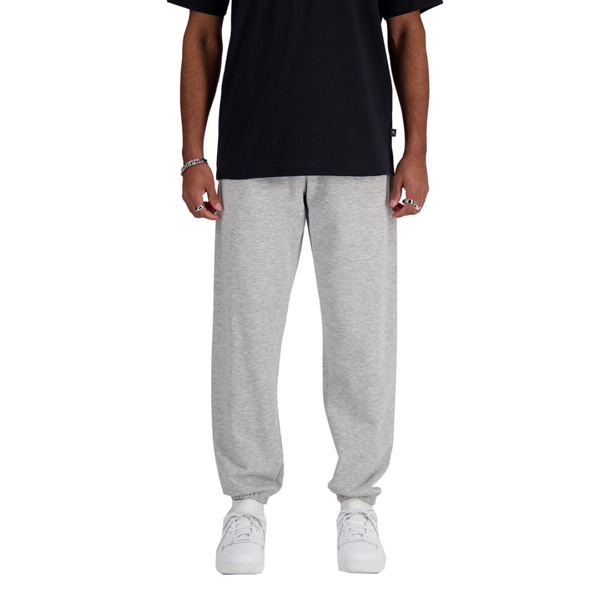 Pantalon de Hombre New Balance French Terry Jogger - Gris 