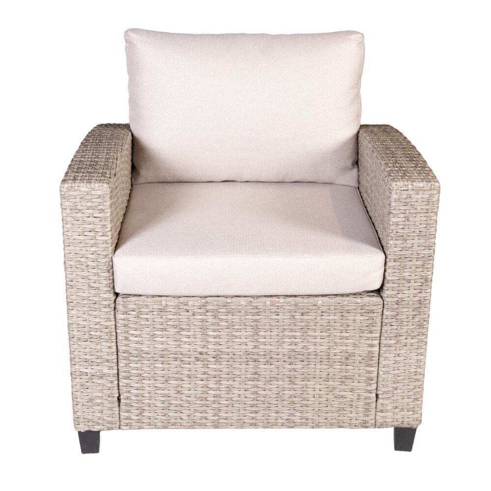 SET DE COMEDOR EXTERIOR RATTAN-SINTETICO NATURAL-BEIGE HAWAI