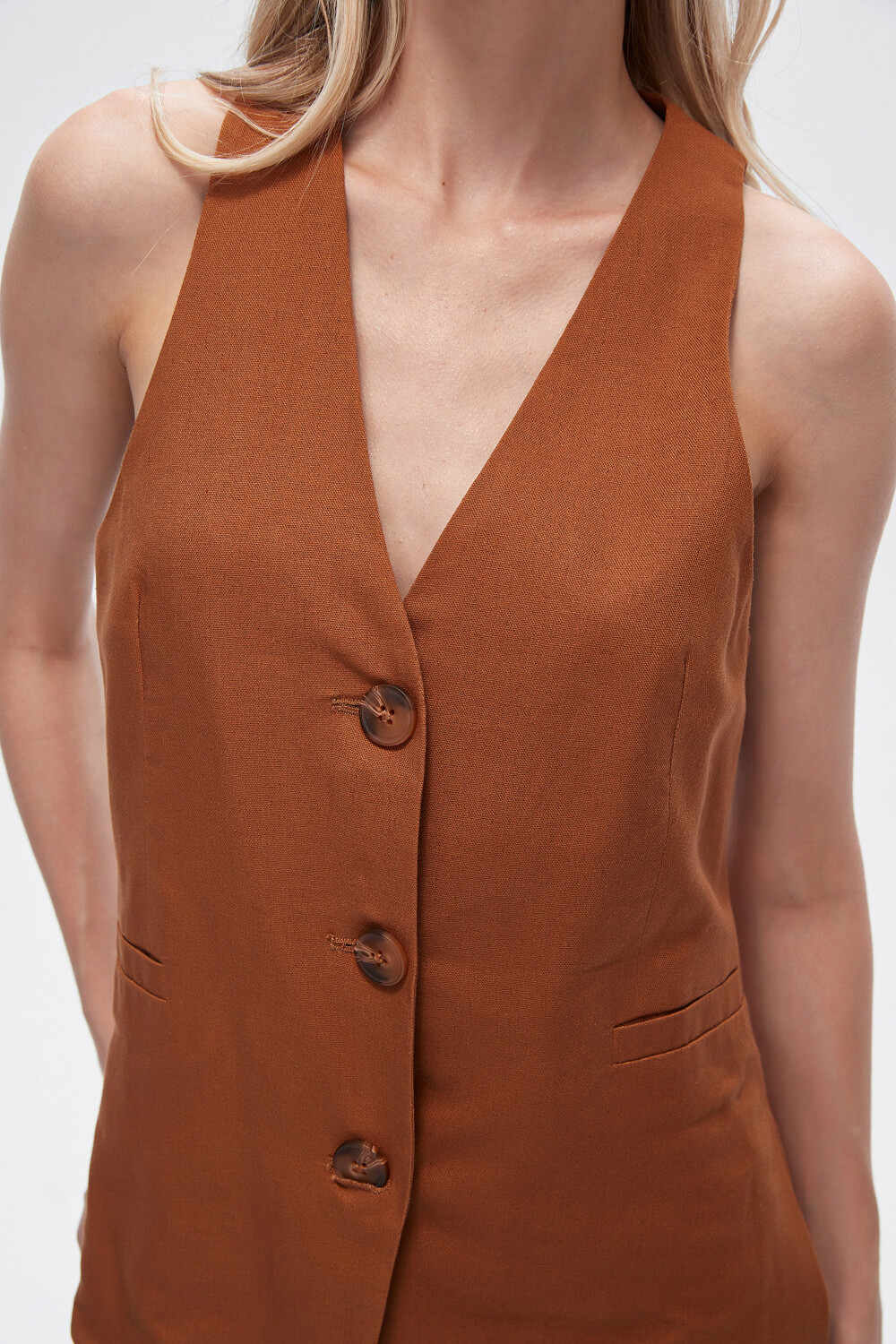 Chaleco Zyla Camel