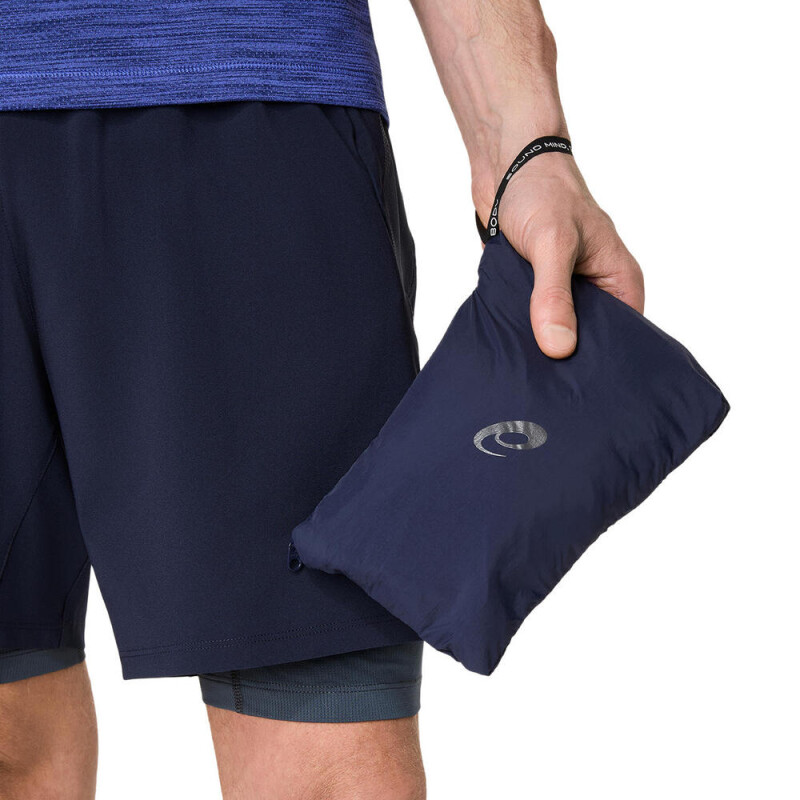 Casaca Running Road Packable Jacket Hombre Midnight