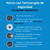 Cocina TEM Luna Glass 4H Negra Cocina TEM Luna Glass 4H Negra