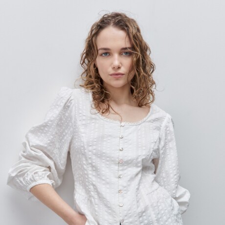 CAMISA MILS Blanco