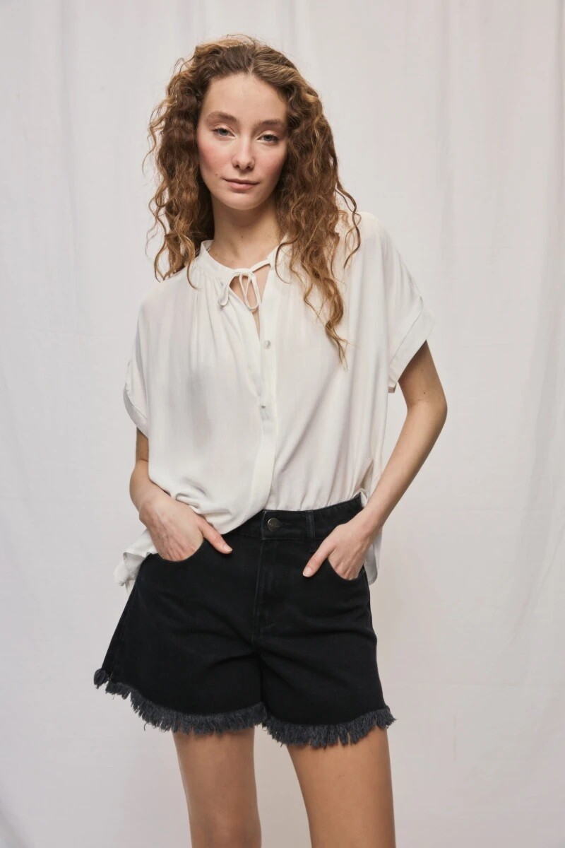 SHORT D.CASSIN OMBRA - NEGRO 