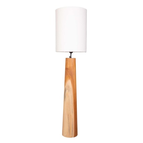 LÁMPARA DE PIE ISHA MADERA NATURAL-BEIGE NATURAL