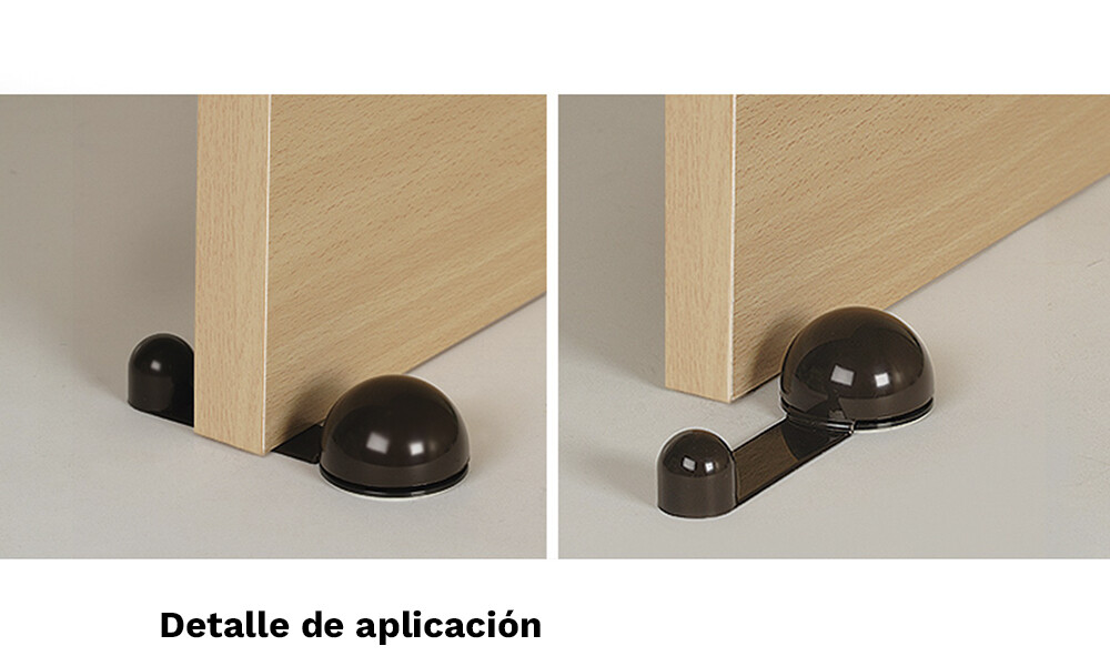 Tope de piso beige movible 391 Tope De Piso Beige Movible 391