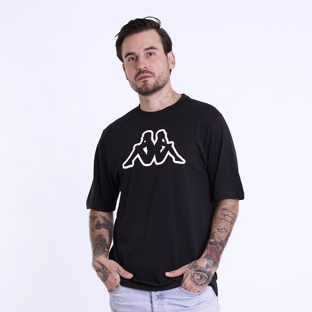 Polo Logo Cromen M Hombre Black