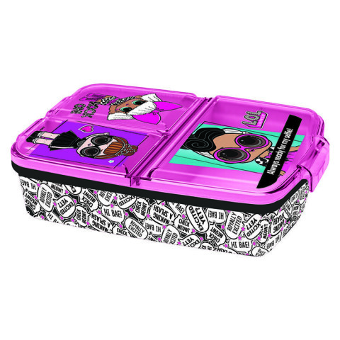 Vianda de LOL Surprise Plástico Multicompartimiento U