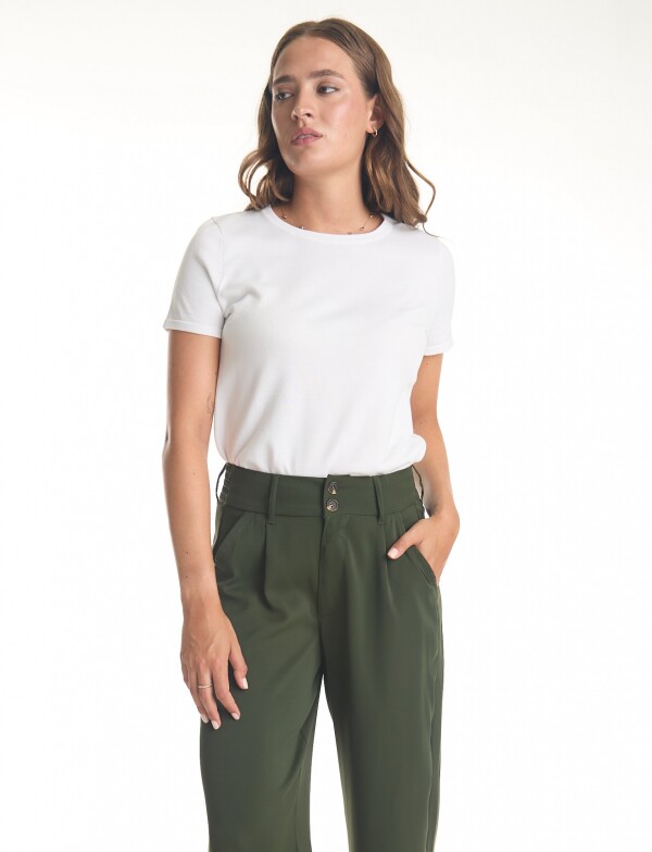 Pantalon Wide Leg VERDE