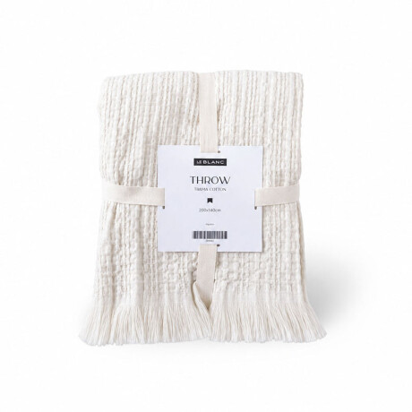PIE DE CAMA TRAMA COTTON ALGODON ARENA