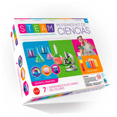Mi Primer Kit De Ciencia Royal Cambios De Colores Mi Primer Kit De Ciencia Royal Cambios De Colores