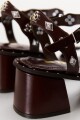 SANDALIA REBEL MARRON