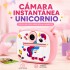 Cámara Infantil Instantánea Gatito con Doble Lente y Selfie ROSA