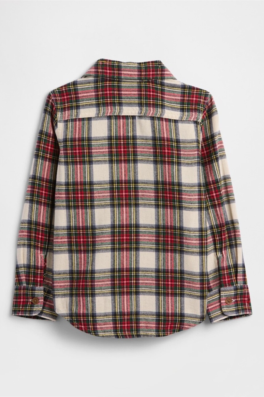 Camisa Flannel Toddler Niño Chino