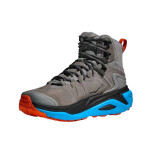 Hoka Champion Kaha 3 GTX Hombre - Gris galactico/Naranja Gris-Naranja