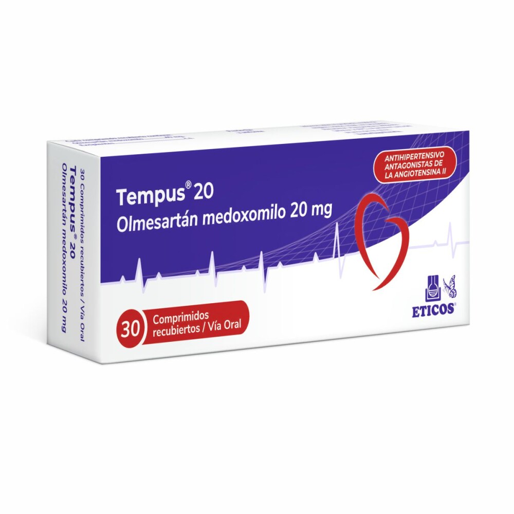 TEMPUS 20 MG CJ X 30 COMPR. única