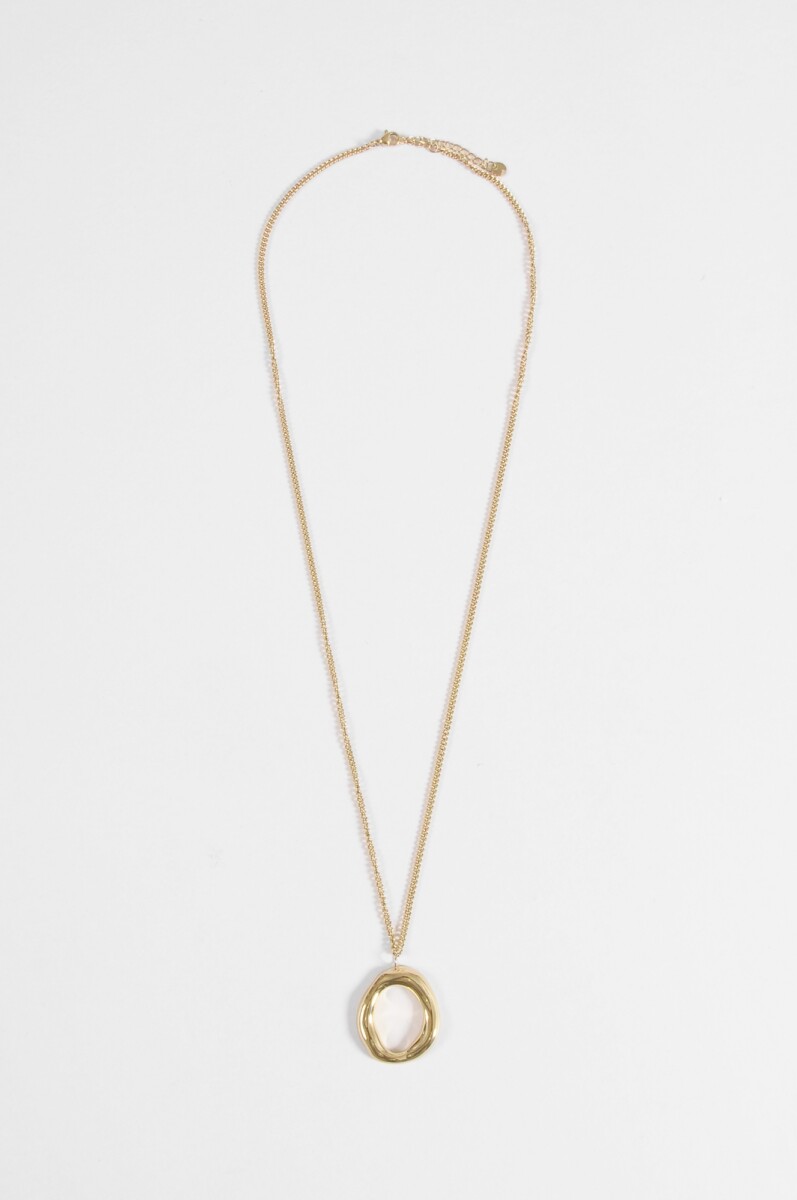 Collar acero 0 - dorado 