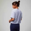 Polo Cotton Boxy Tee Mujer Classic Grey Heather