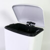 BASURERO INOX BLANCO C/PEDAL 6L Unica
