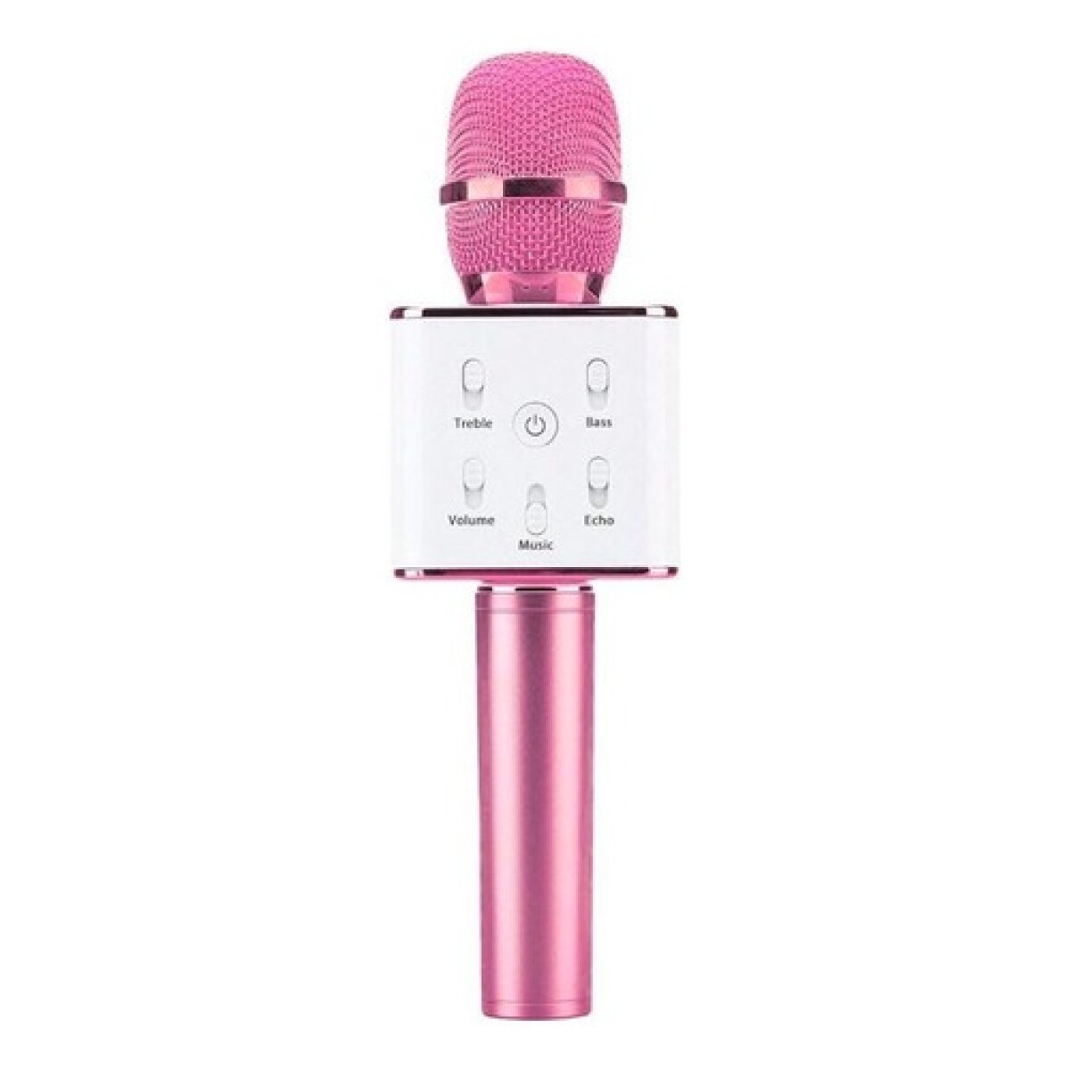 Micrófono Karaoke bluetooth inalámbrico parlante USB - Rosado 